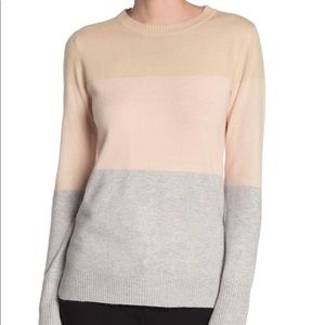 Nanette Lepore Cashmere Colorblock Sweater